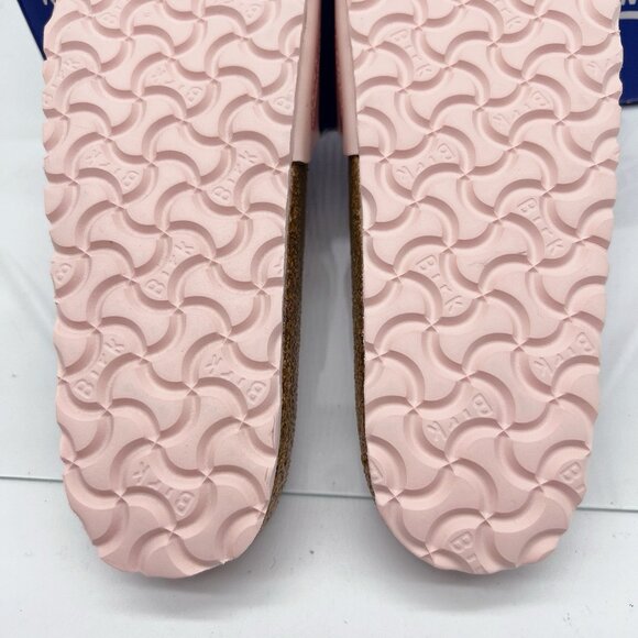 Birkenstock Madrid Big Buckle Sandal High Shine Rose Patent Leather 38 US 7- 7.5 - Picture 13 of 15